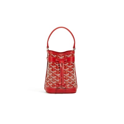 GOYARD PETIT FLOT MINI BUCKET BAG PEFLOTMINTY02CL02P (17.5*12*10cm)